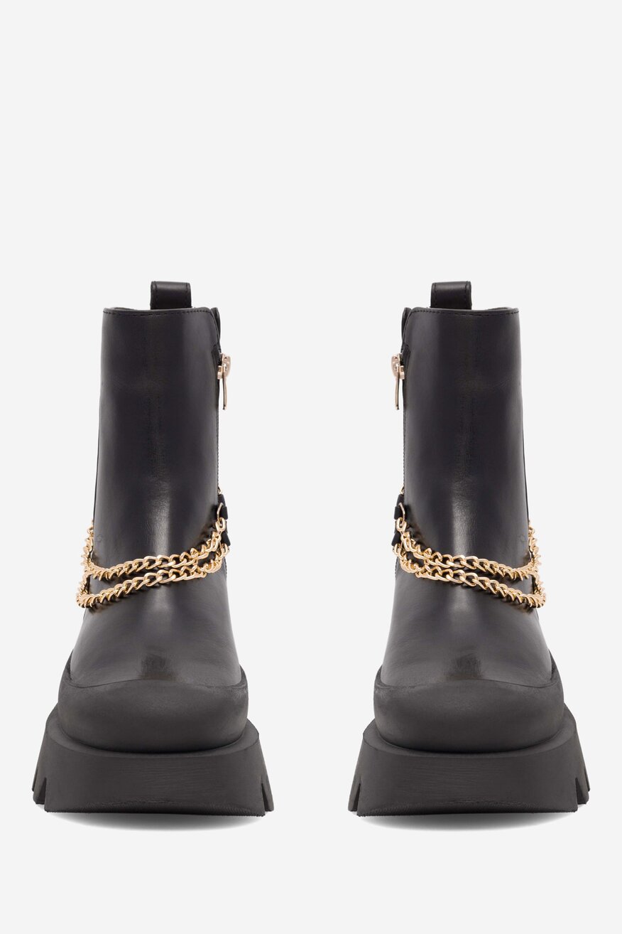 Botki EVA MINGE IDEM-001 Czarny