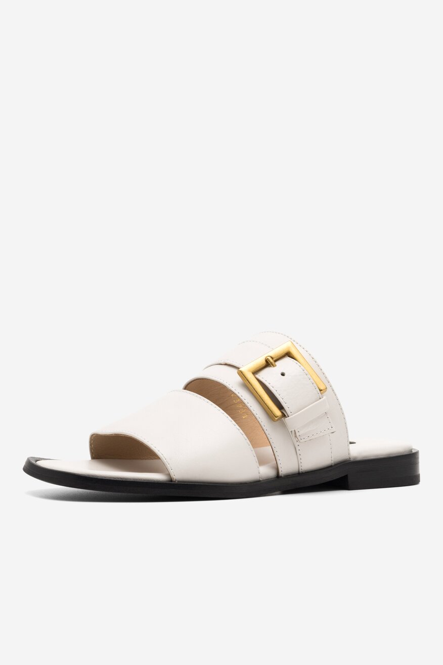 Klapki Gino Rossi NICOLA-23731 Biały