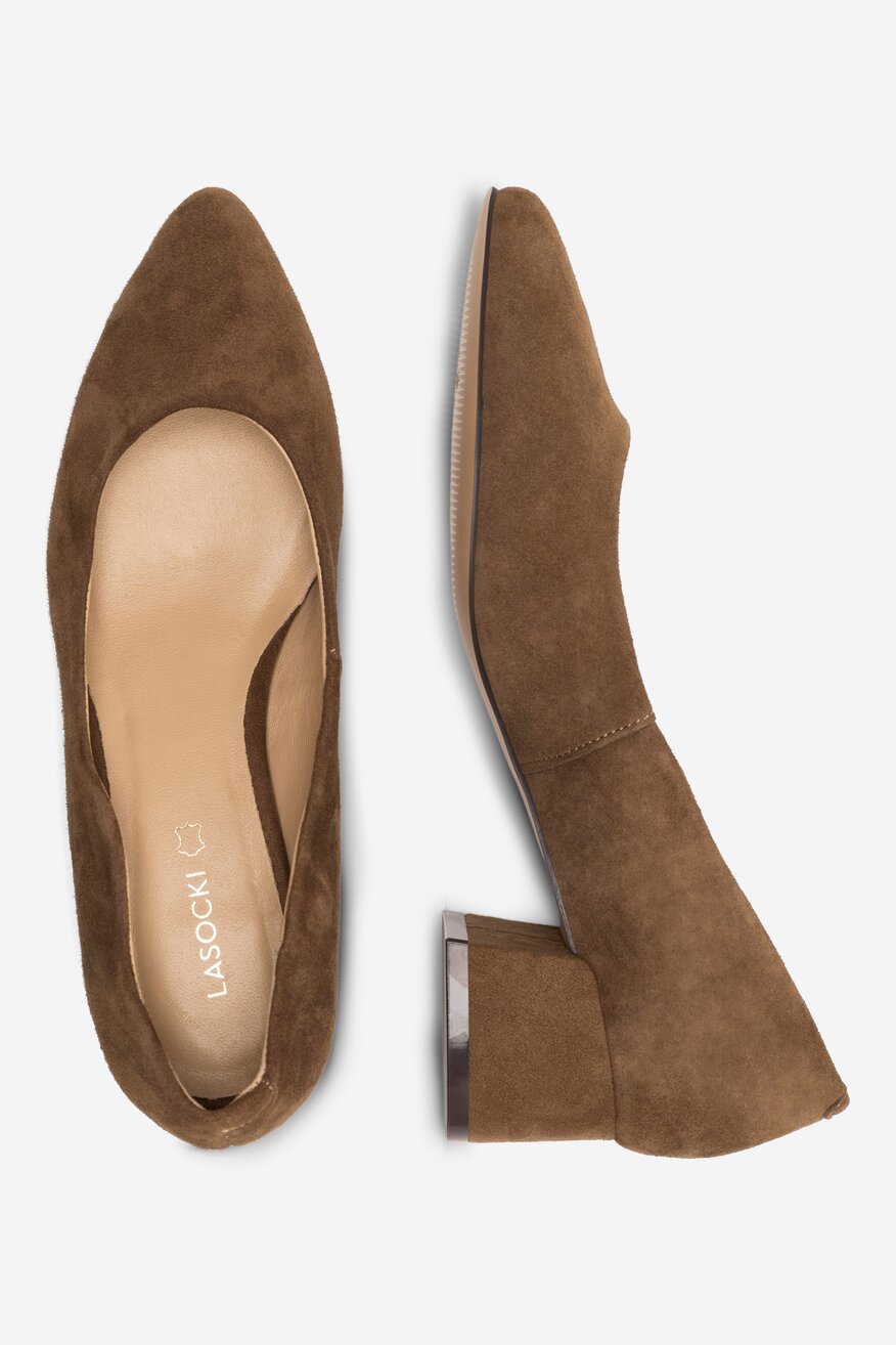 Czółenka Lasocki WYL3406-1ZA Beżowy ciemny
