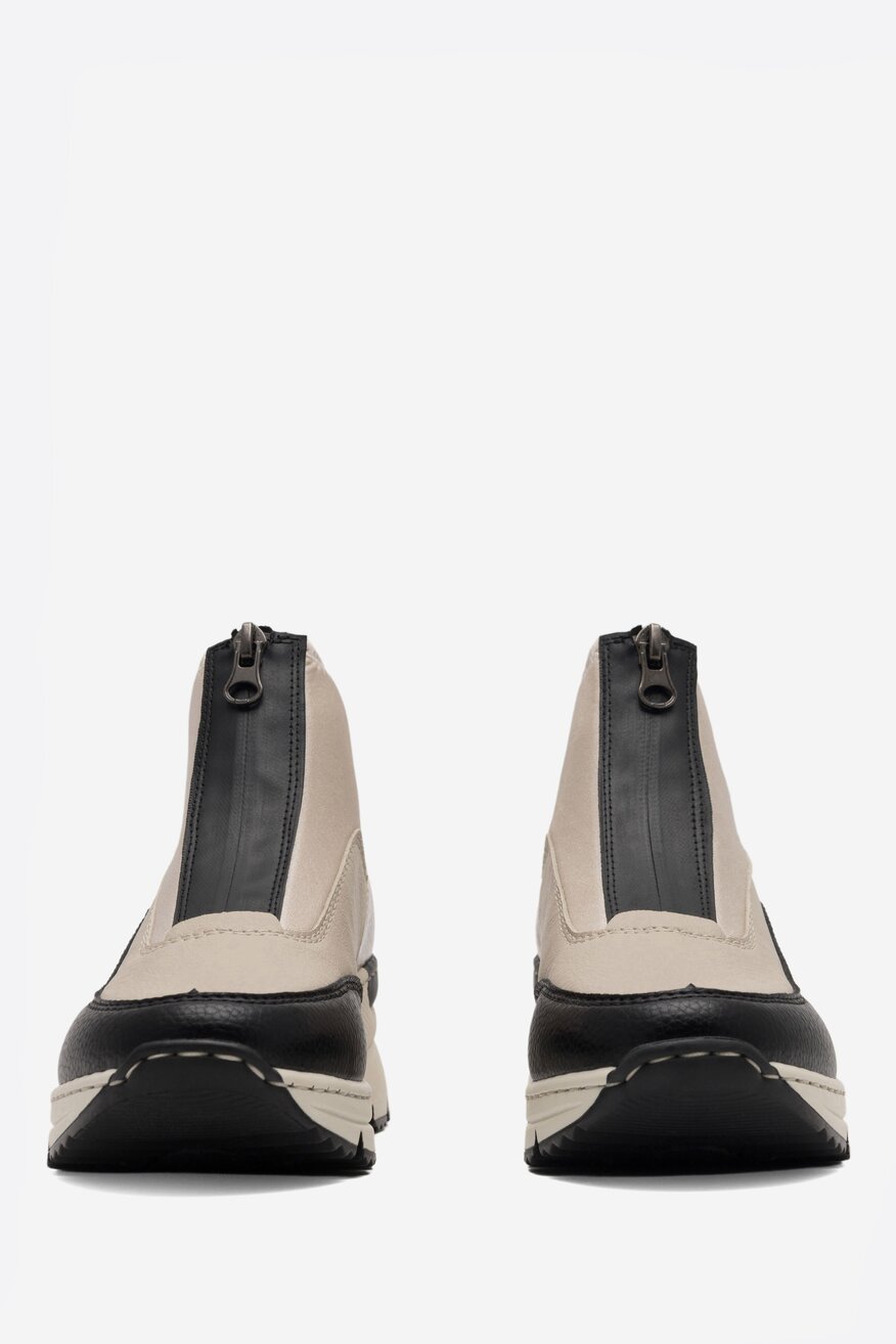 Botki Rieker N6352-60 Beżowy