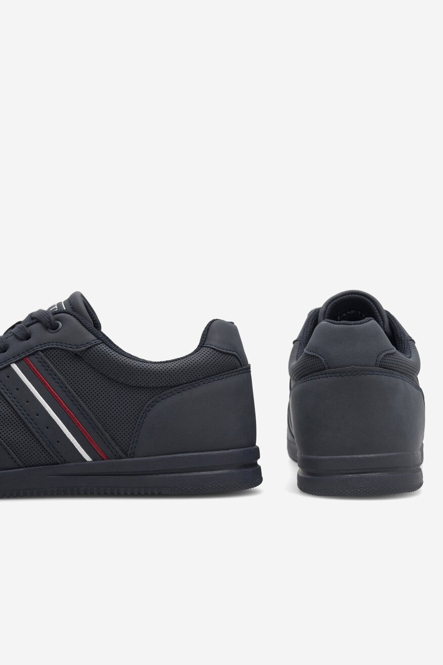 Półbuty Lanetti MP07-11728-03 Granatowy