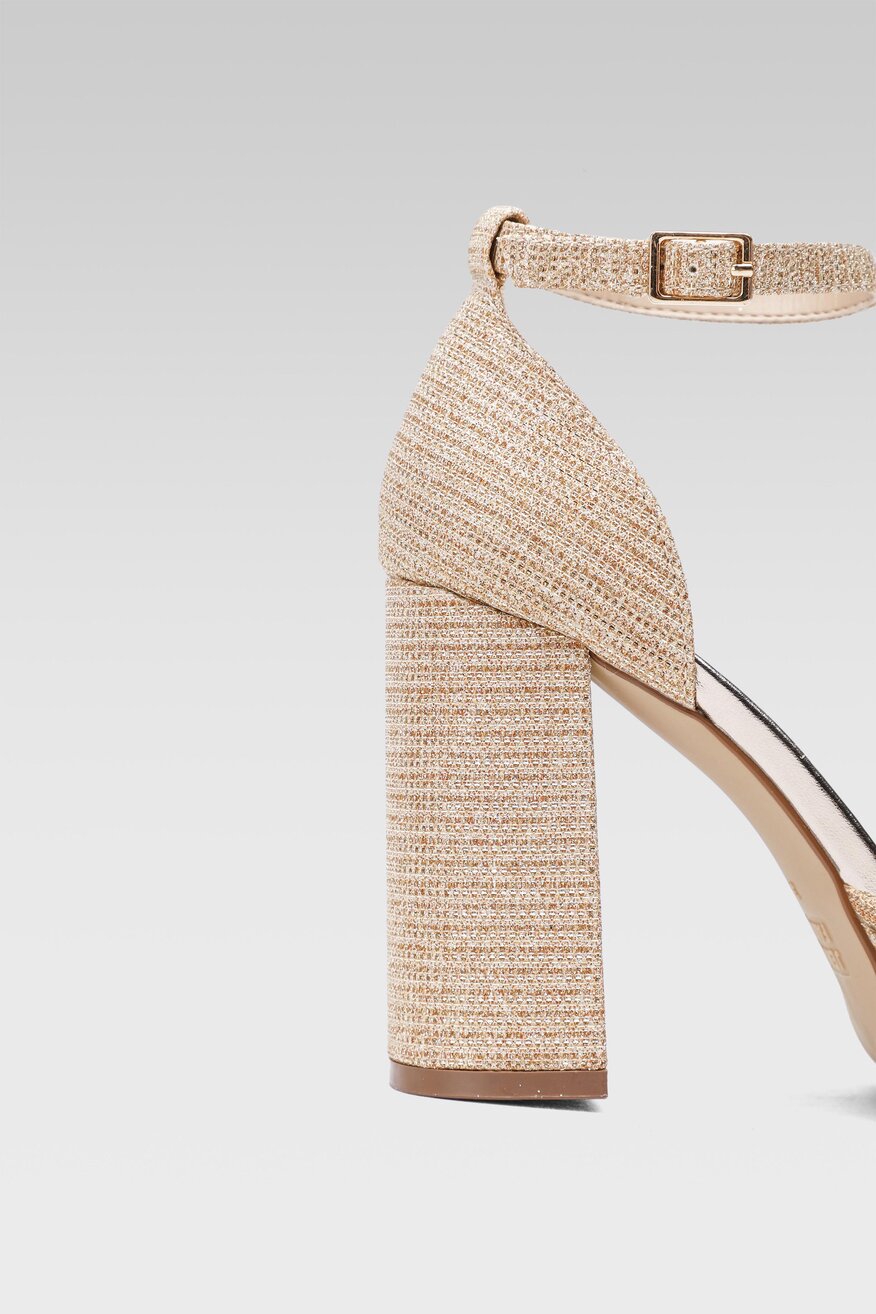 Sandały Jenny Fairy LS5665-06 Złoty