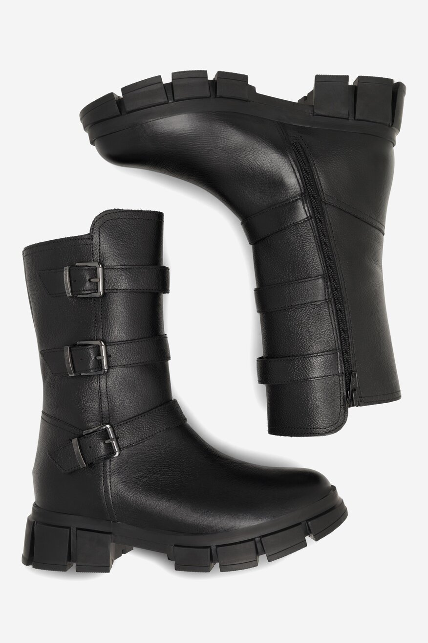 Kozaki Badura SARA CI12-9092-04 Czarny