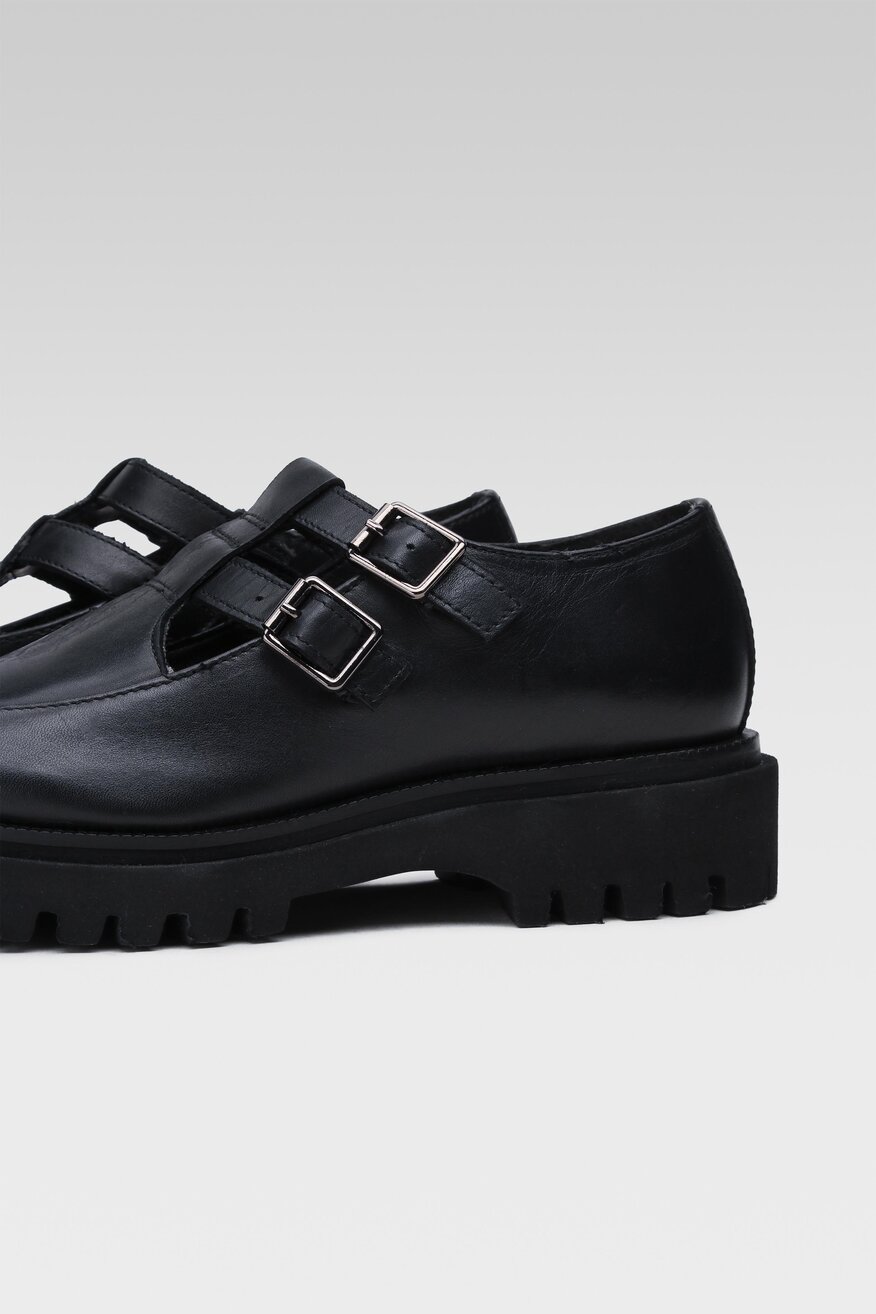 Półbuty Sergio Bardi WI16-B1004-01SB Czarny