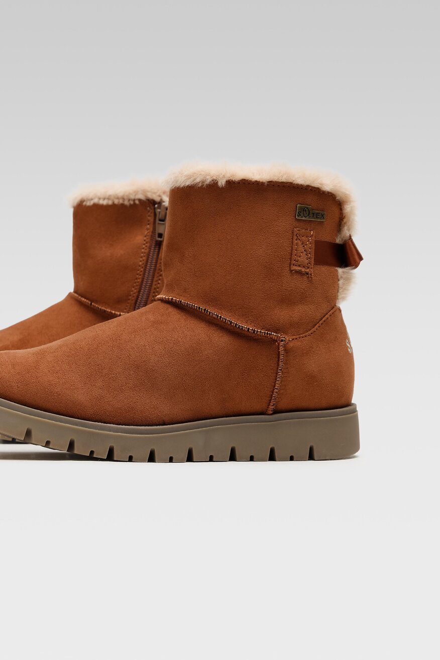 Botki S.Oliver RED LABEL 5/5-46407/27 Brązowy
