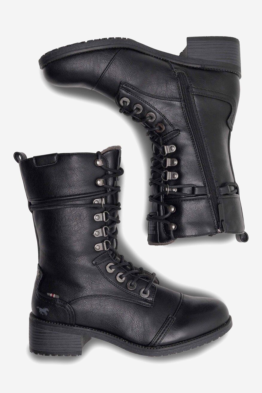 Trzewiki Mustang 1402-501 Czarny