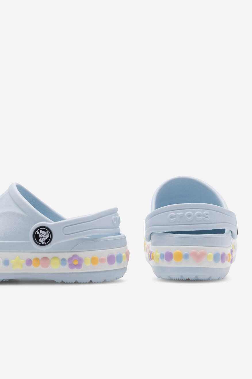 Klapki basenowe Crocs BAYABAND CHAM BAND CLOG K 208101-4JQ Niebieski