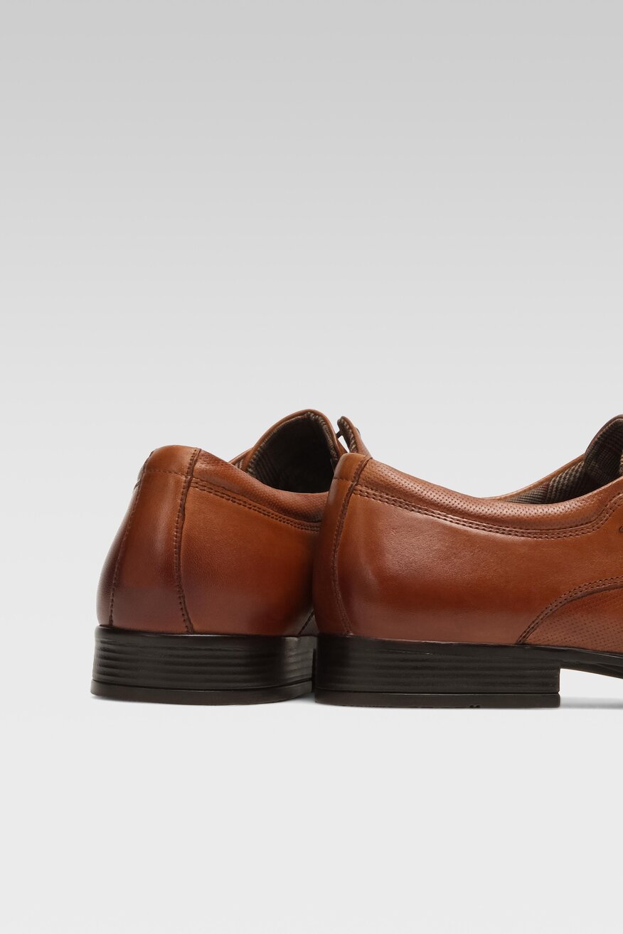 Półbuty Cesare Cave KRONE-01 MI08 Camel