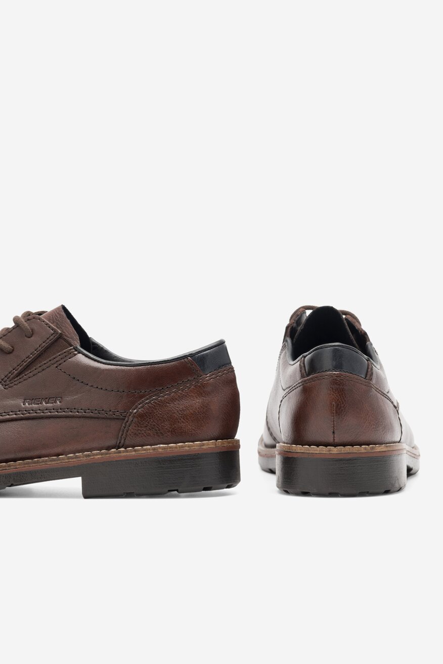 Półbuty Rieker 15320-25 Brązowy