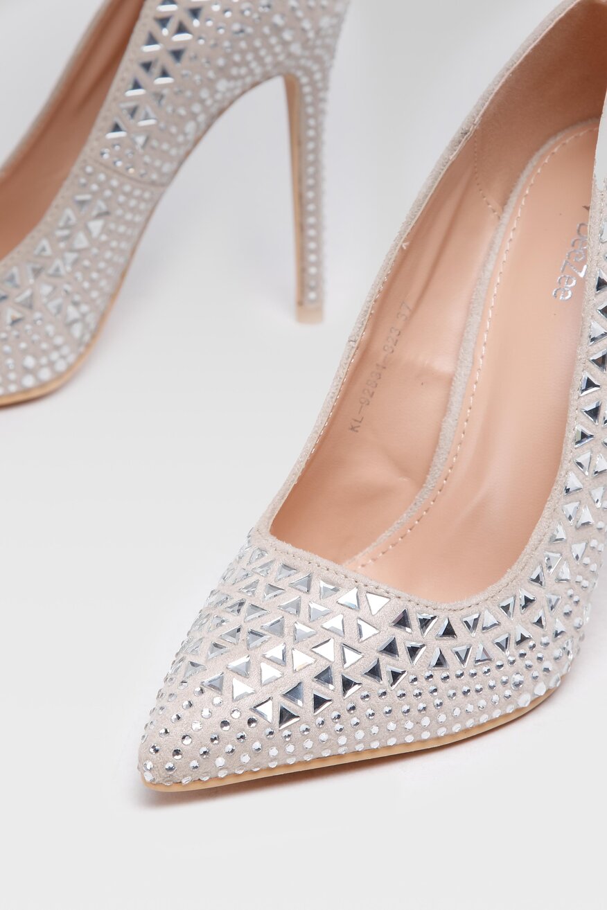 Czółenka DeeZee KL-92831-823 Beżowy