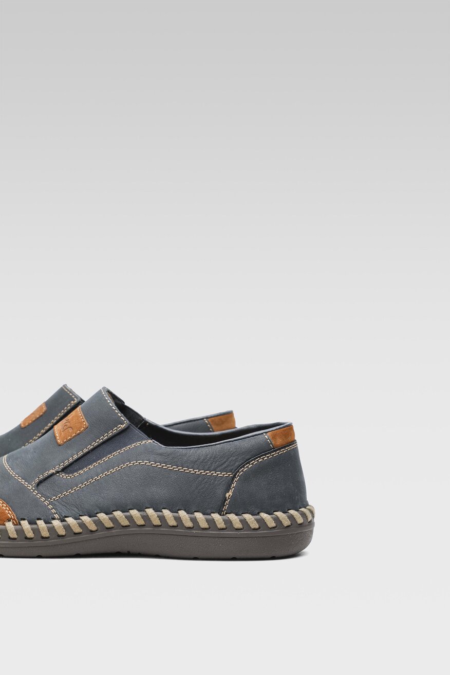 Półbuty Rieker B2462-14 Granatowy