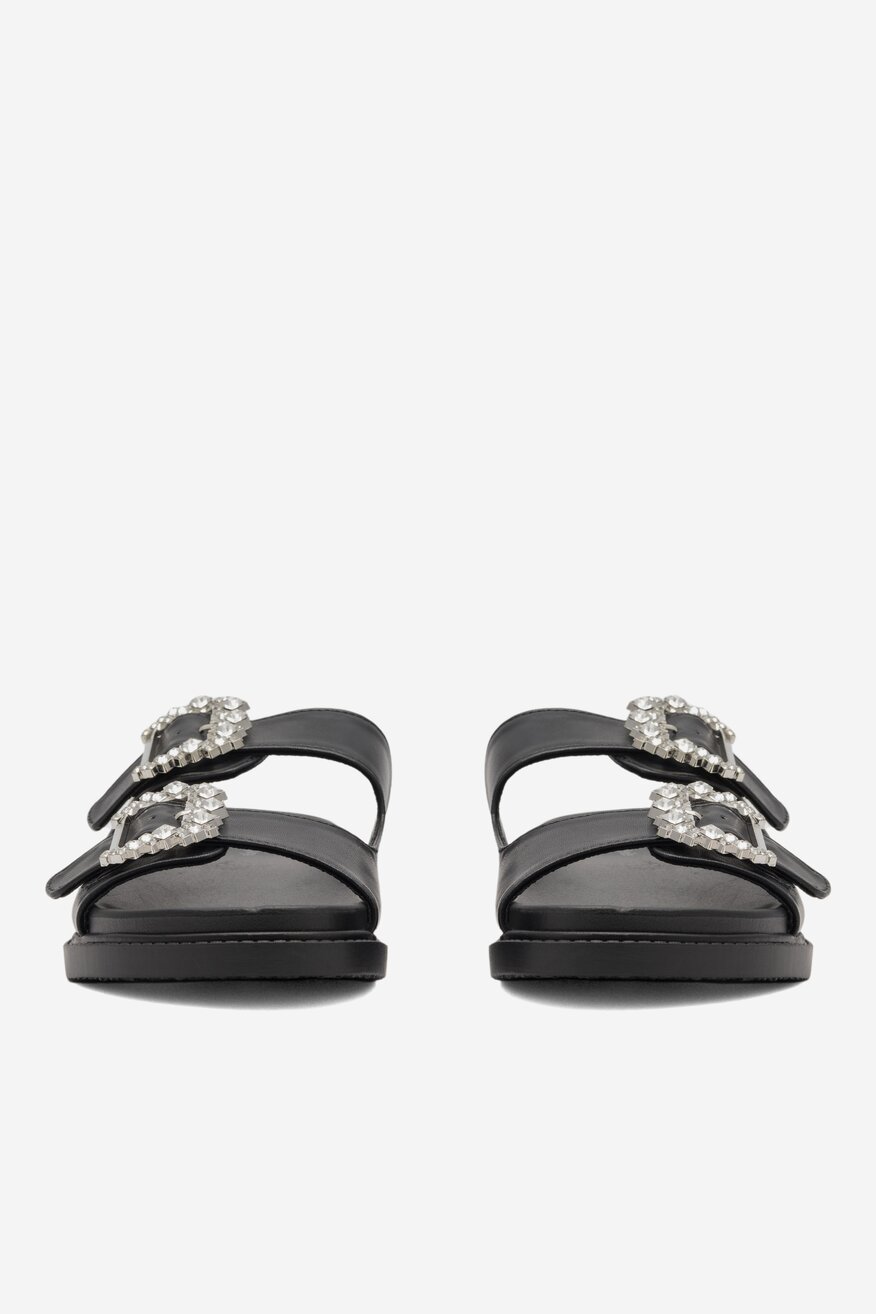 Klapki DeeZee ARABELLA KL-E566-40 Czarny