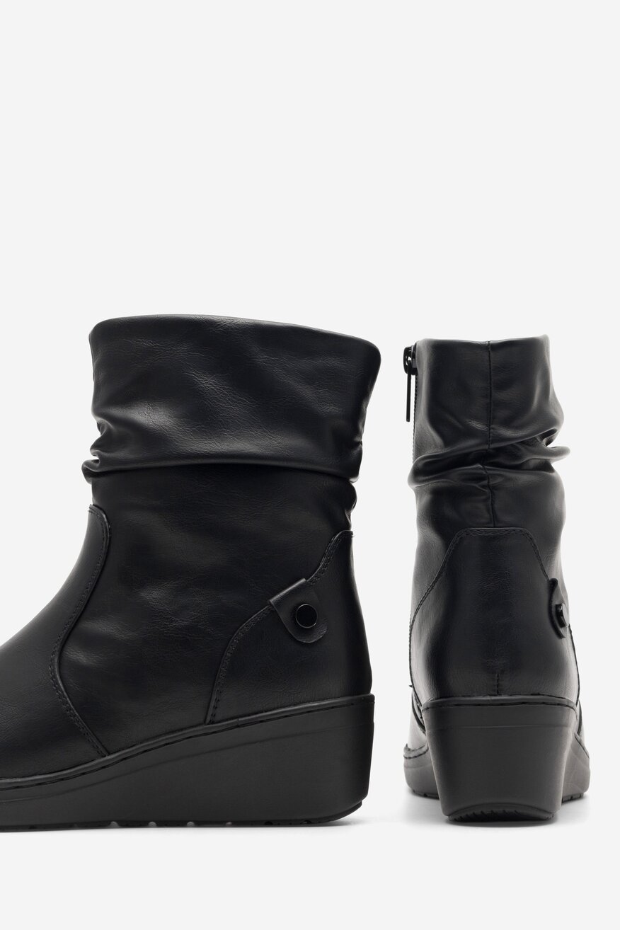 Botki Clara Barson LISJE WS6093-12 Czarny