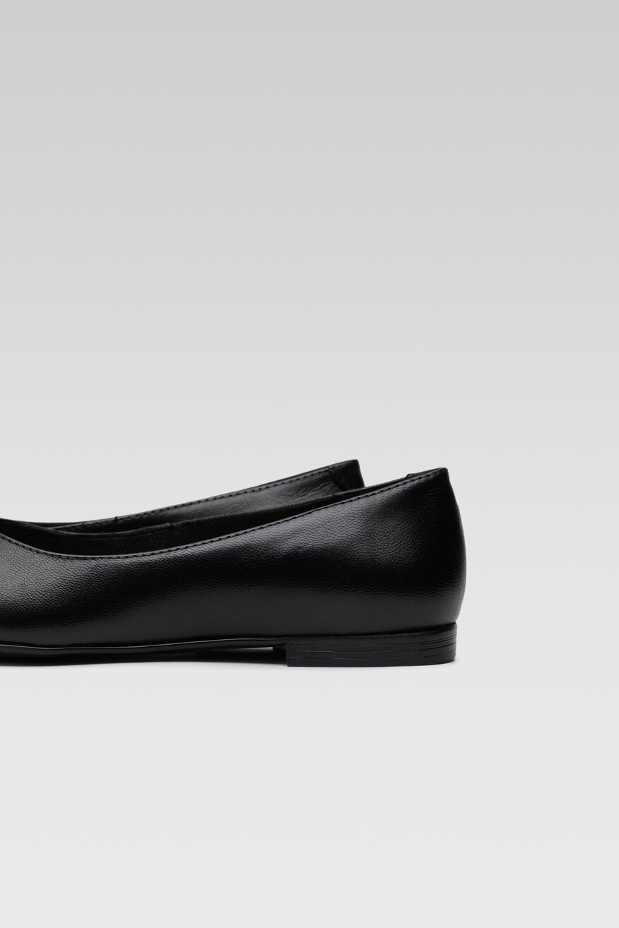 Baleriny Sarah Karen RST-ELENA-02 Czarny