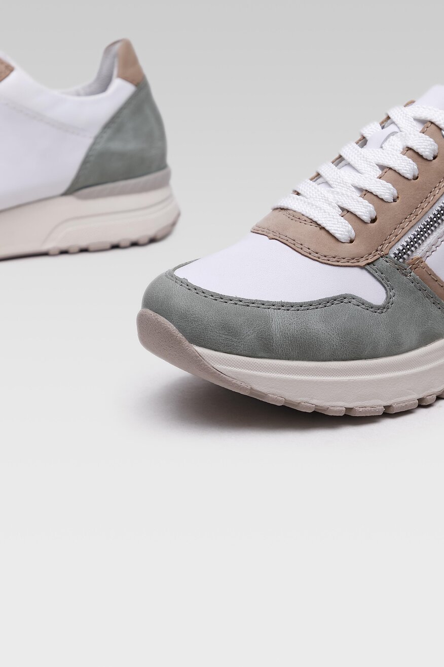 Półbuty Rieker N7422-80 Biały