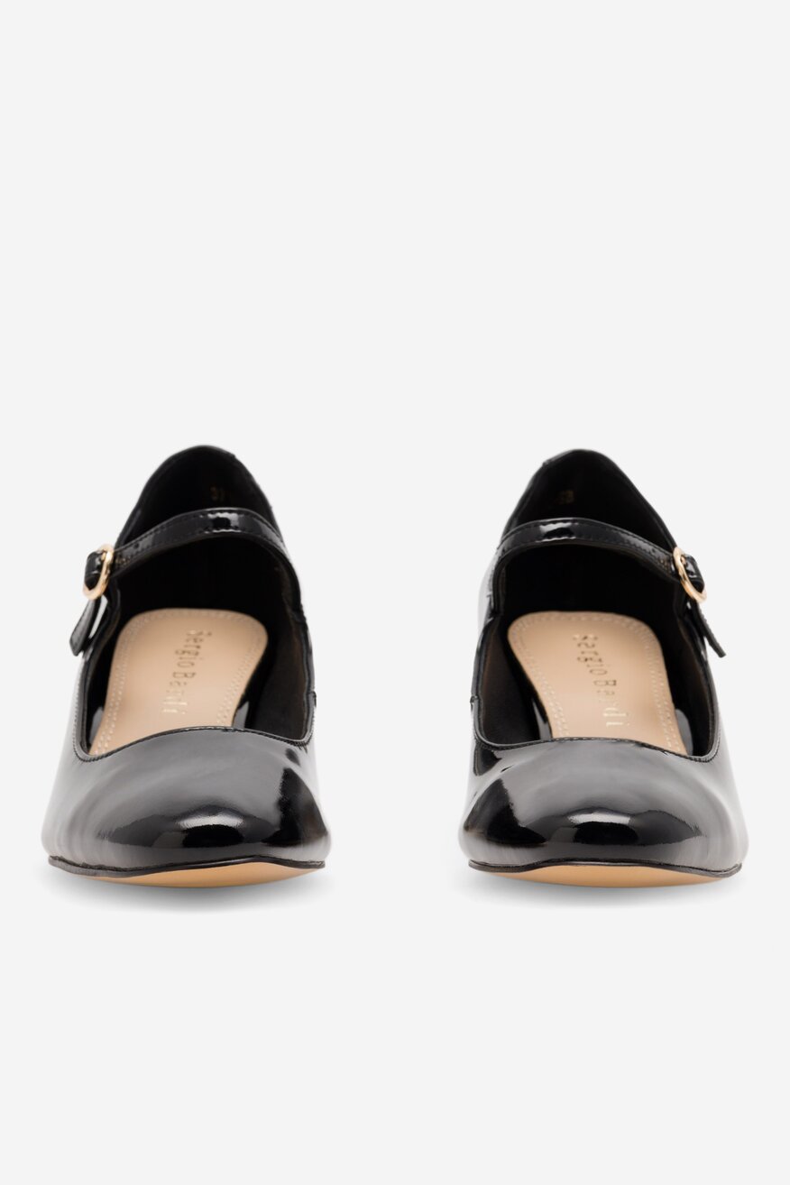 Czółenka Sergio Bardi WYL3139-2Z-SB Czarny