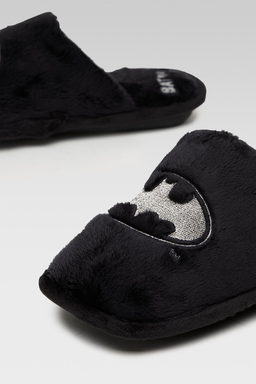 Kapcie Batman AW22-124WBBAT Czarny