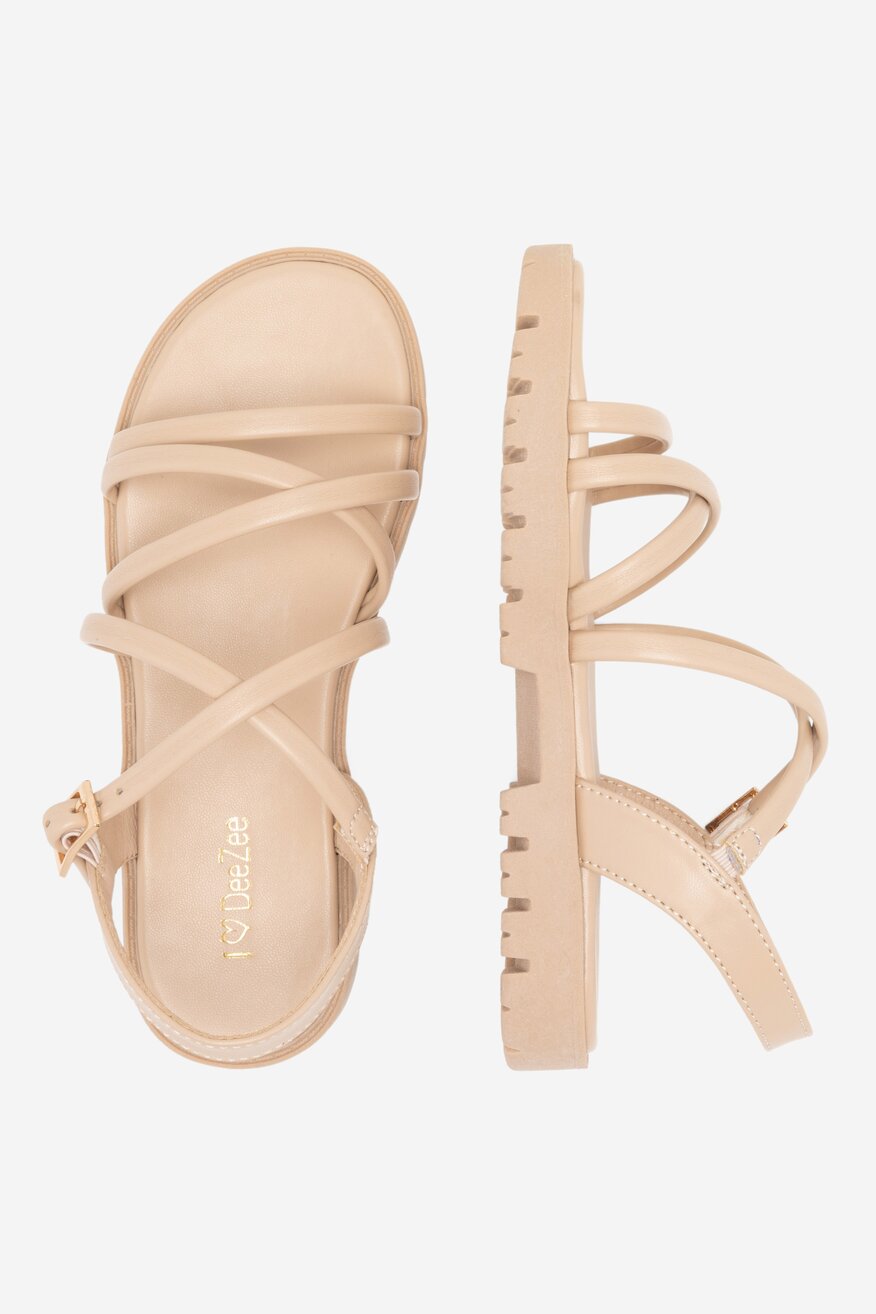 Sandały DeeZee CS6082-02 Beżowy