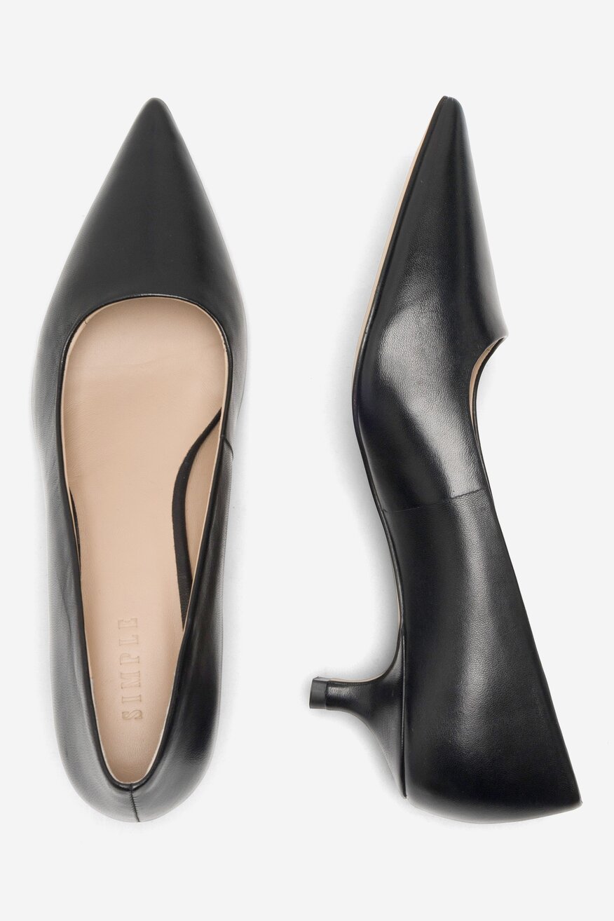 Czółenka SIMPLE 104515 Czarny