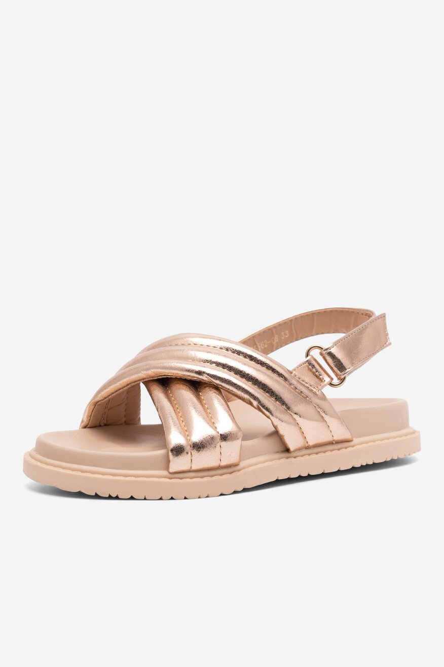 Sandały Nelli Blu CS5562-08 Złoty