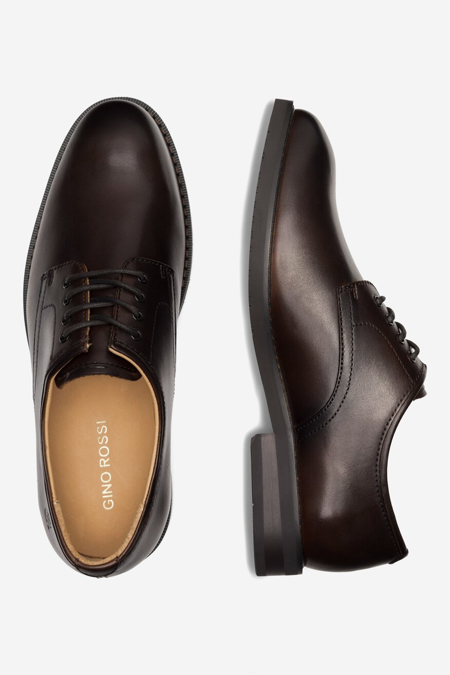 Półbuty Gino Rossi DANTE-01 123AM Brązowy