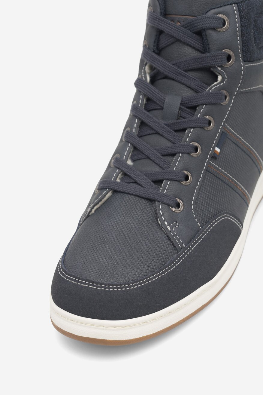 Trzewiki Lanetti MP07-11714-01 Granatowy