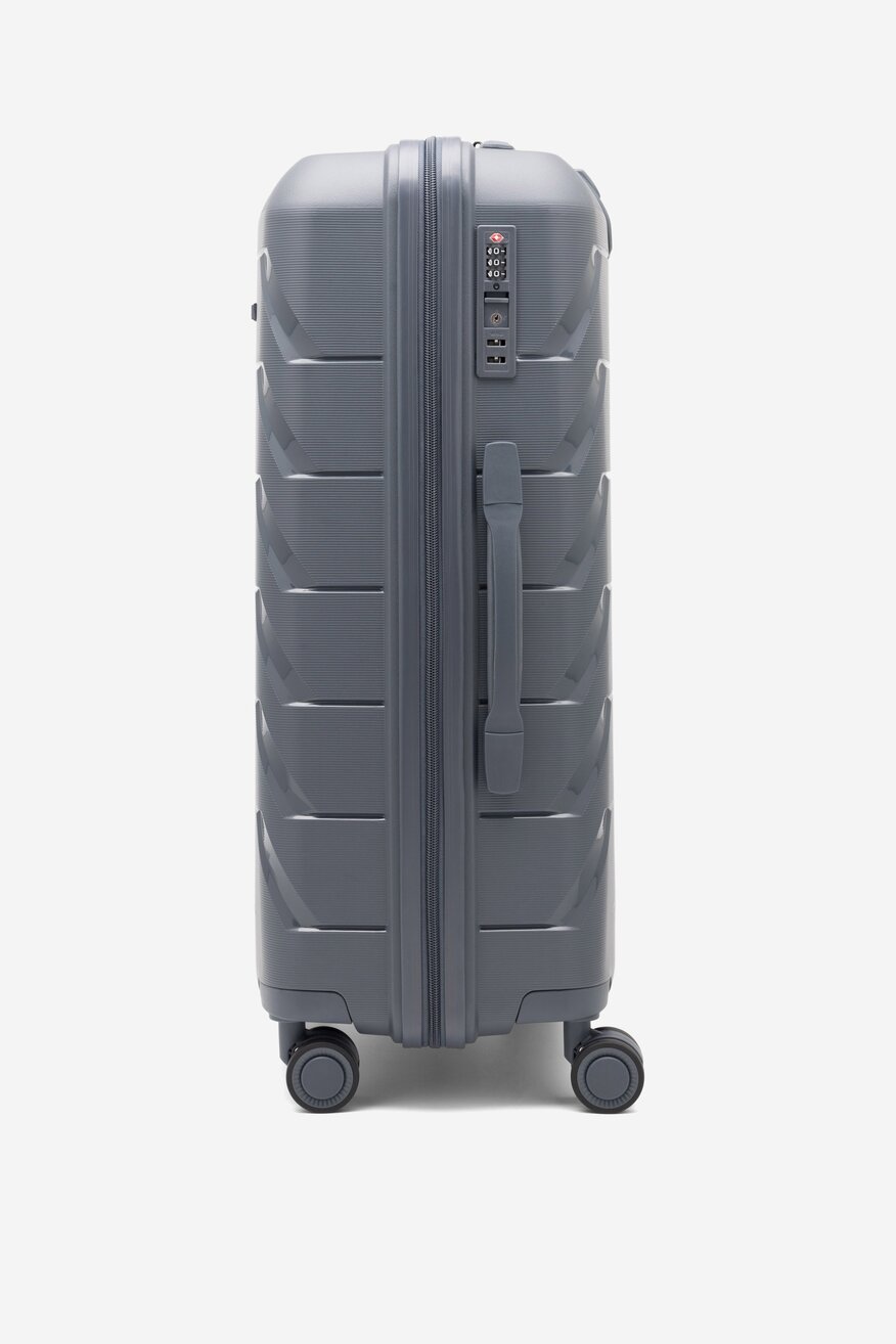 Walizka Lasocki WAL-M-07GREY-04 Szary