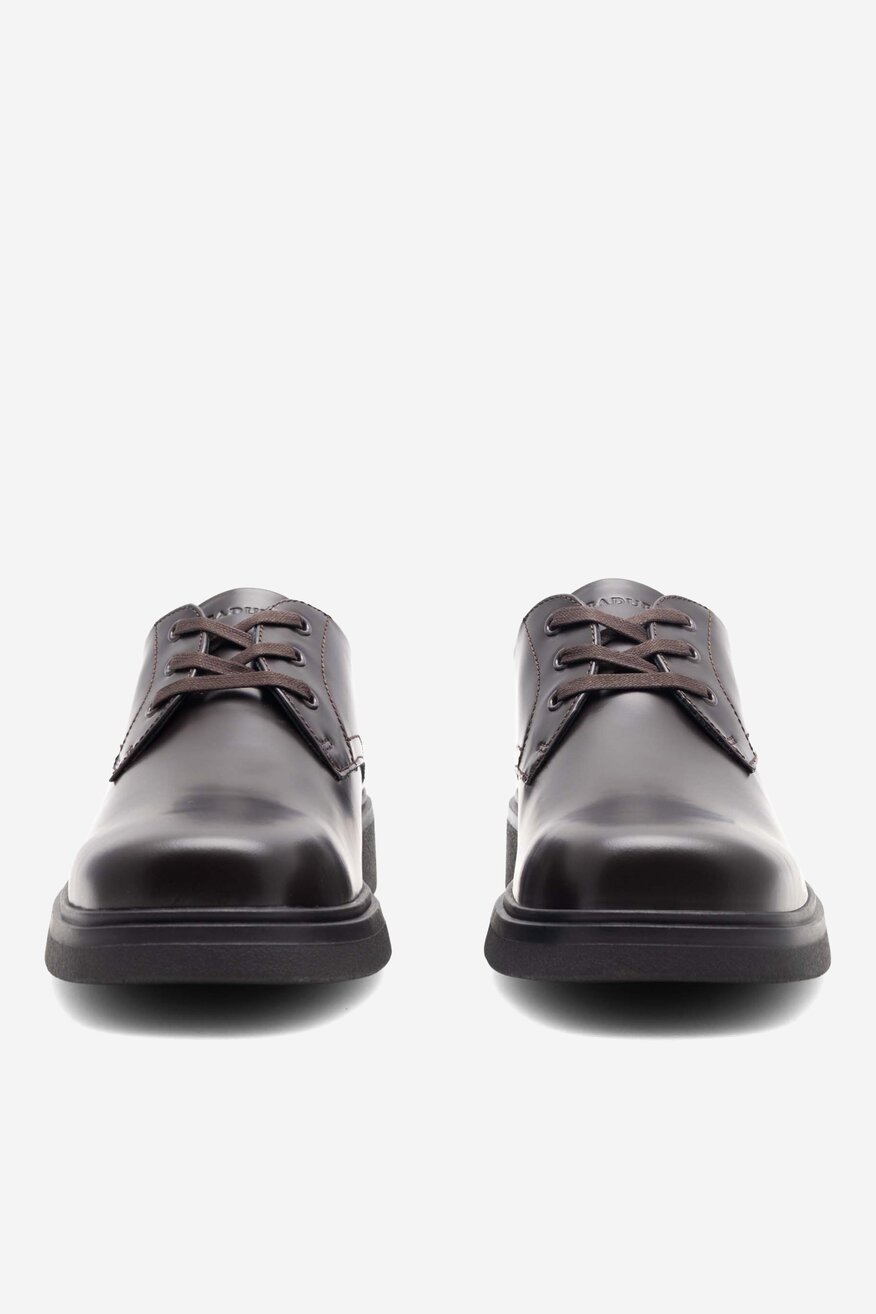 Półbuty Badura JIMM-01 123AM Brązowy ciemny