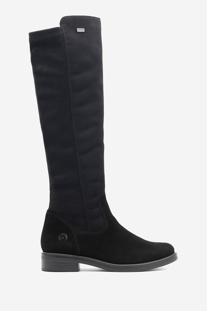 Kozaki Remonte D8387-02 Czarny