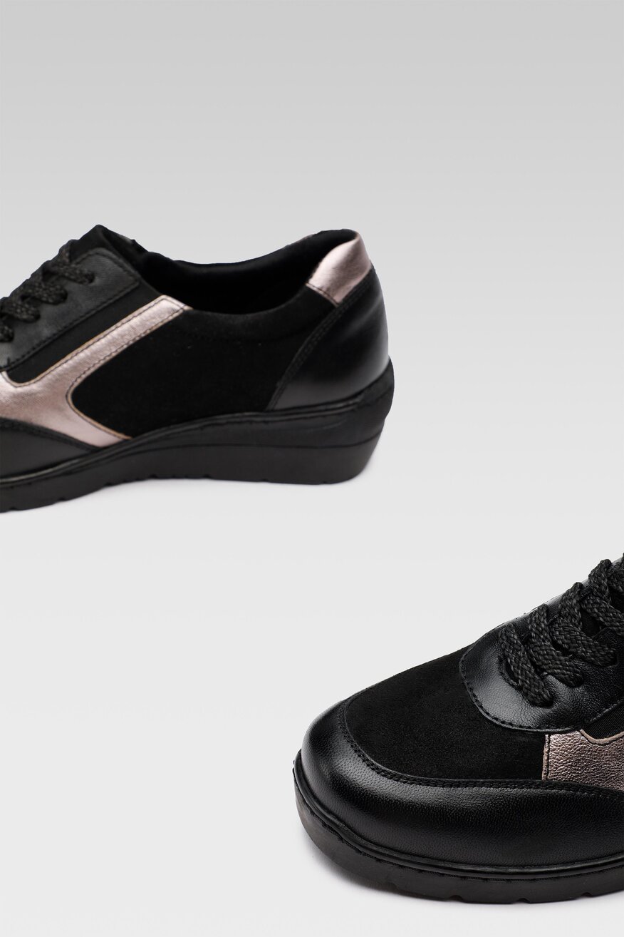 Półbuty Go Soft WI23-WARUNA-07 Czarny