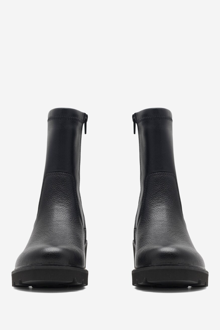 Botki Remonte D0A77-01 Czarny