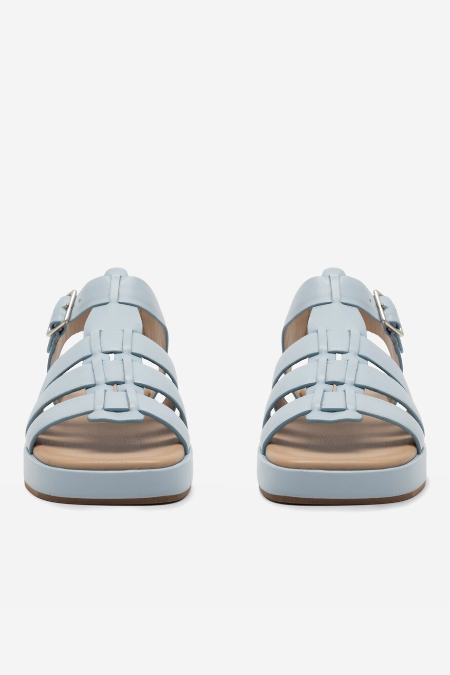 Sandały SIMPLE TARAZONA1-108151 Niebieski jasny