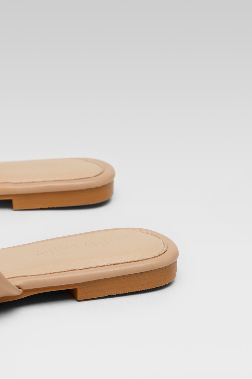 Klapki Jenny Fairy WS21032-03 Beżowy ciemny