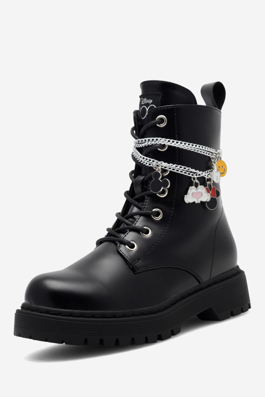 Trzewiki DISNEY 100 AW23-401D100 Czarny