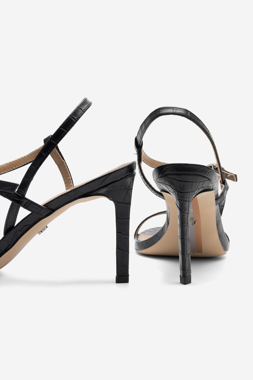 Sandały SAM EDELMAN H3135L1001 Czarny