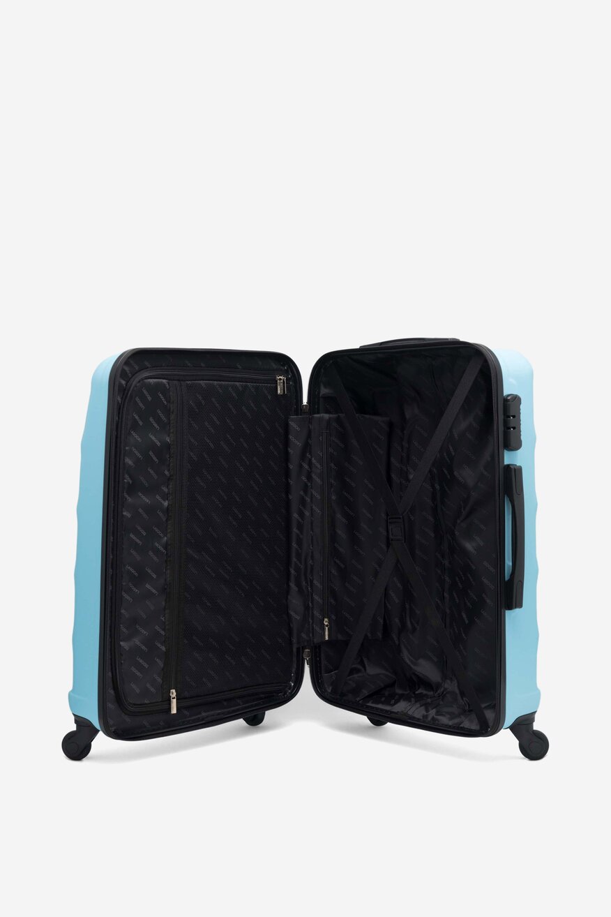 Walizka Lasocki WAL-M-03BLUE-04 Niebieski