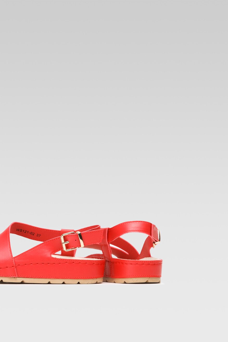 Sandały Clara Barson EDITTA WS121-02 Czerwony