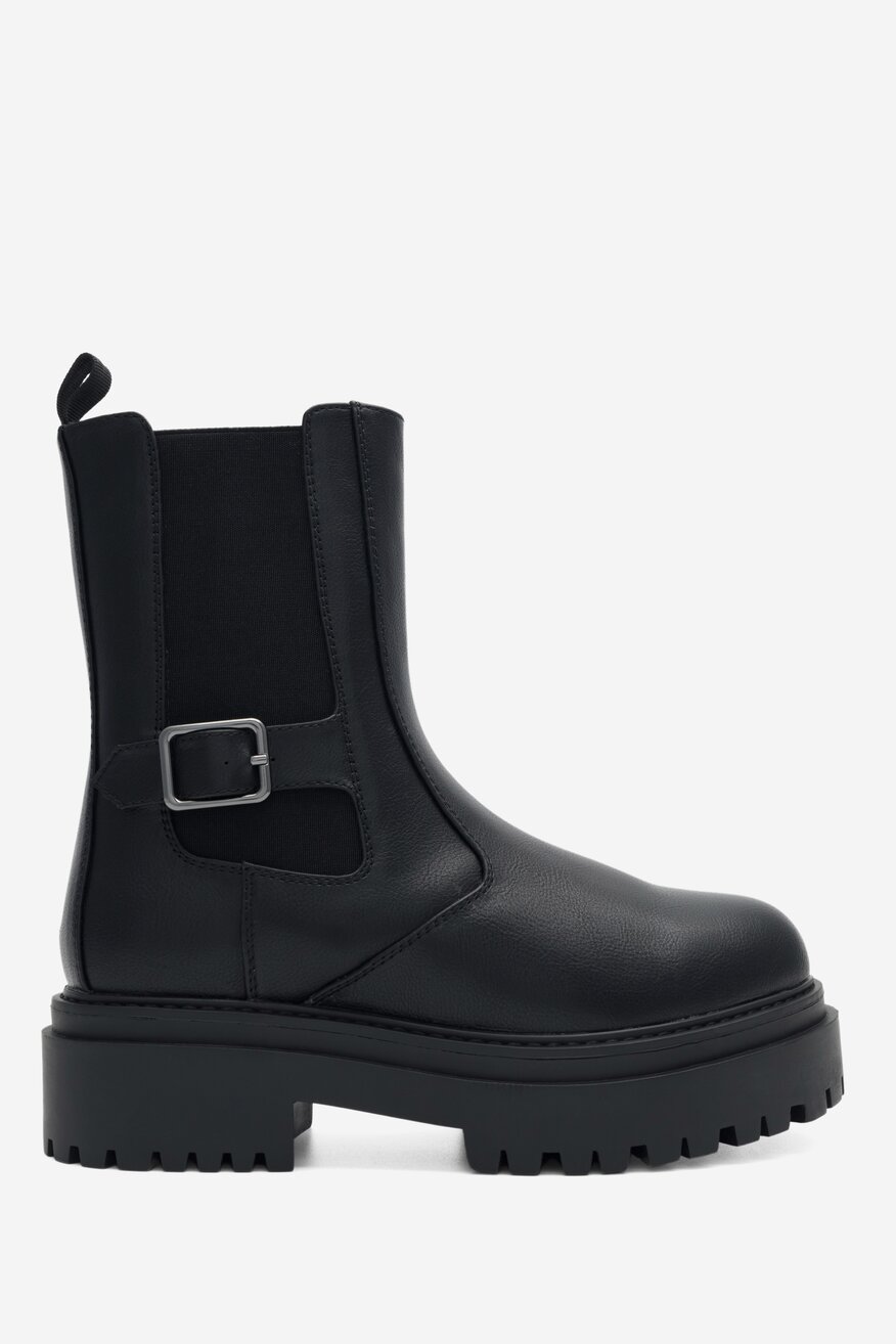 Botki Jenny Fairy SILJE SWS5196-04 Czarny