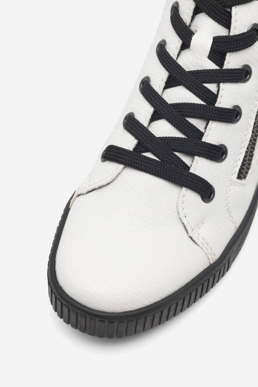 Trzewiki Rieker M6434-80 Biały