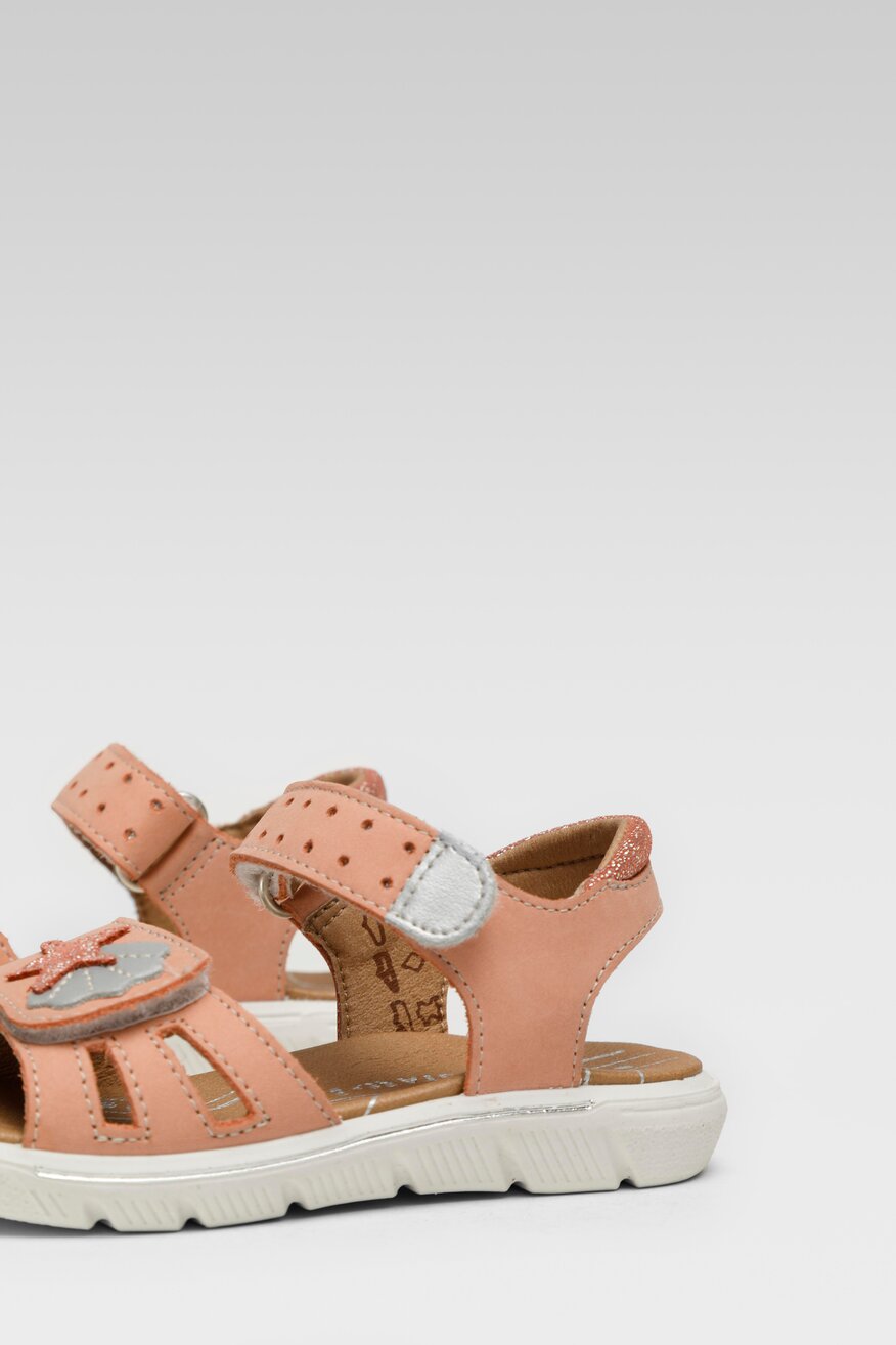 Sandały Ricosta 50 7800402/310 Pomarańczowy