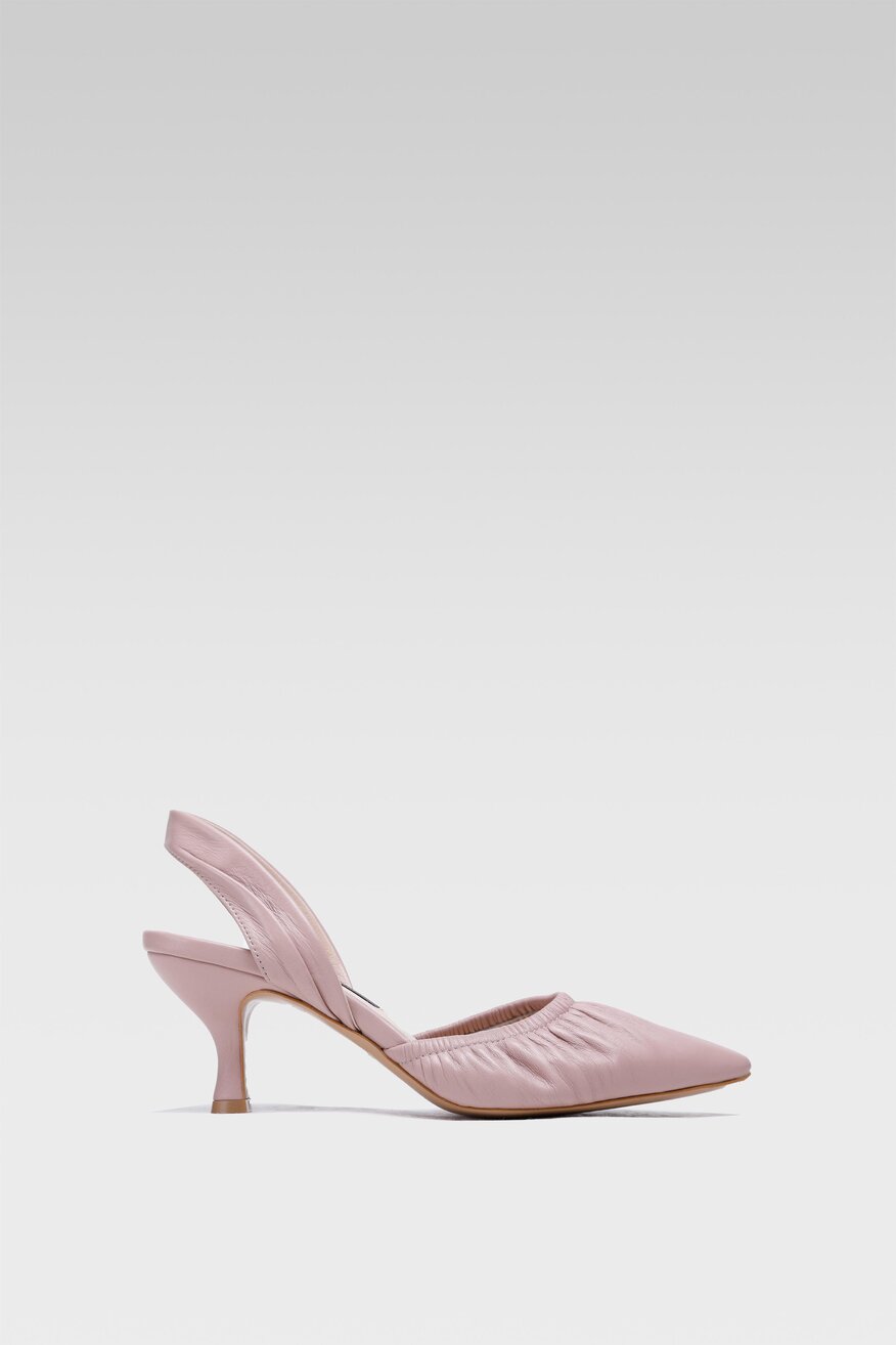 Czółenka Gino Rossi LB-601 Różowy jasny