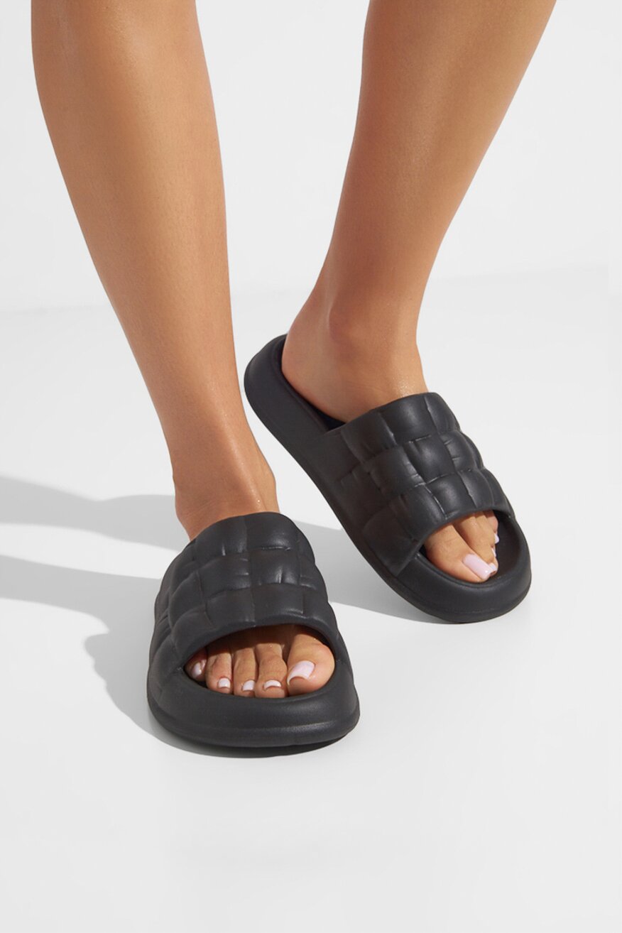 Klapki basenowe Bassano NA22-05-75 Czarny