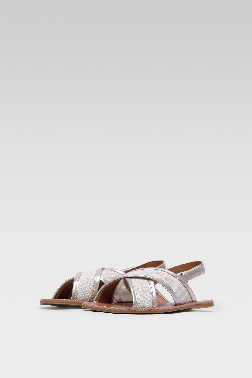 Sandały Nelli Blu CM210804-8 Beżowy