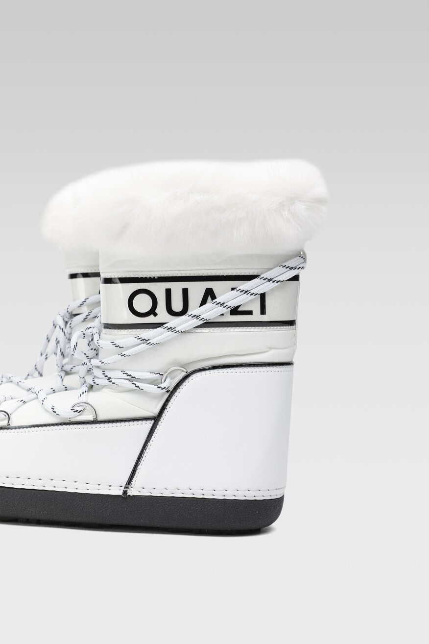 Botki Quazi NS9042-01 Biały