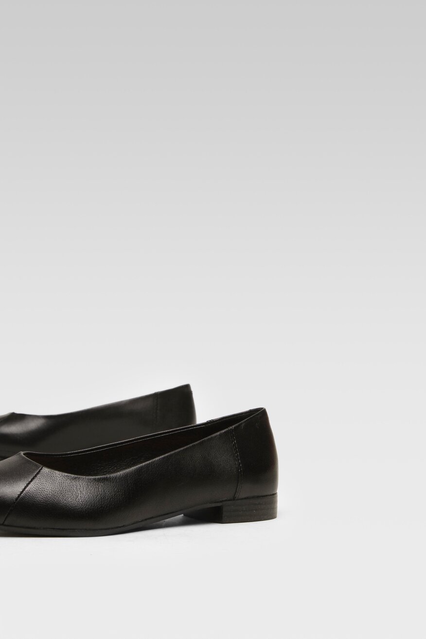 Baleriny Sarah Karen RST-KOLETTA-02 Czarny