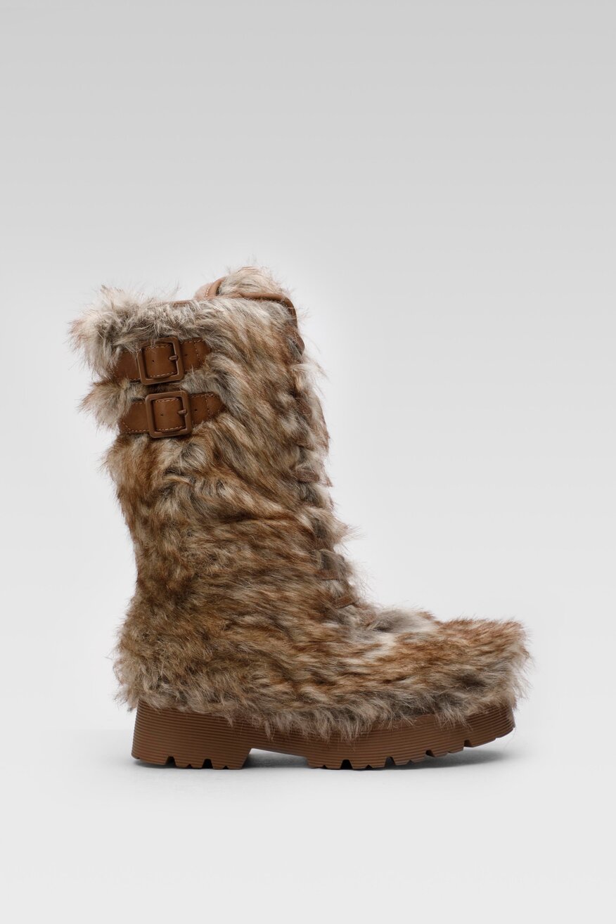 Kozaki Jenny Fairy APRES-WS02 Brązowy jasny