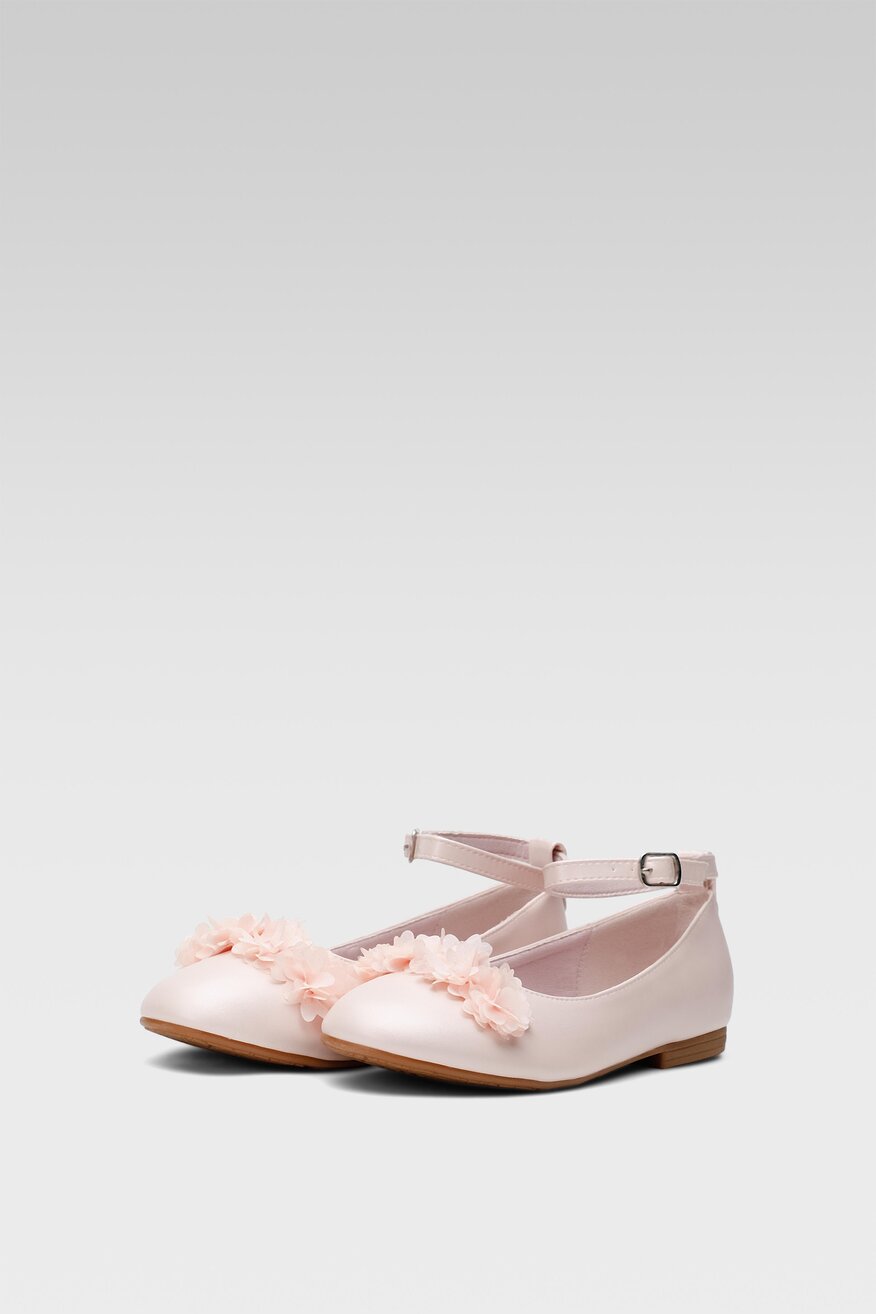 Baleriny Nelli Blu CM210410-4 Różowy jasny