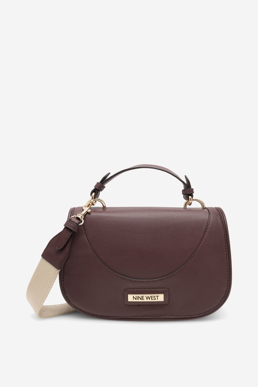 Torebka NINE WEST CORA NGB134221 Bordowy