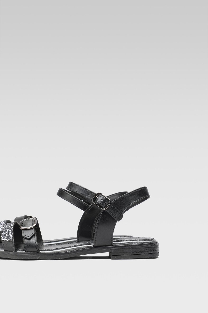 Sandały Sergio Bardi WI16-MENA-09SB Czarny