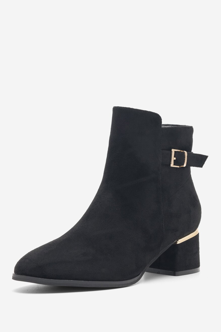 Botki Clara Barson GISELE WS22452-02 Czarny